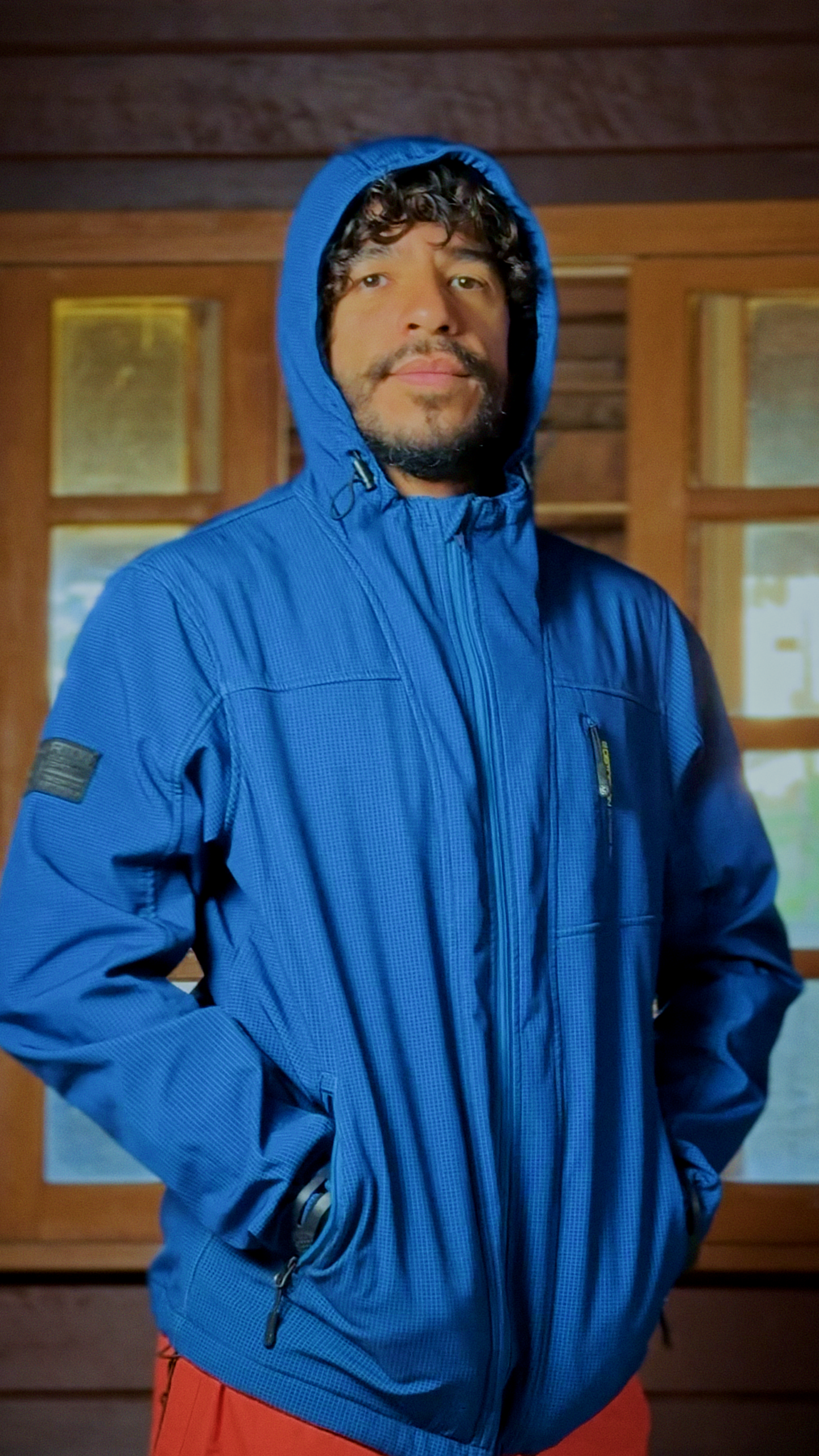 Corta Vento + Fleece - Distortion - Azul - Imagem 4
